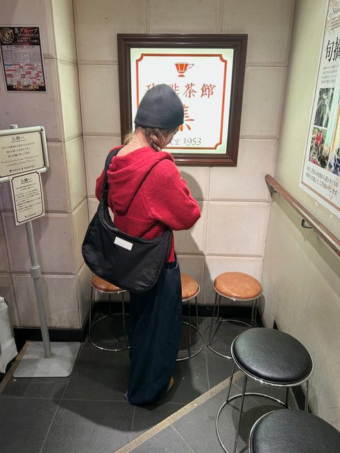 ダブルZIPフーディーニット